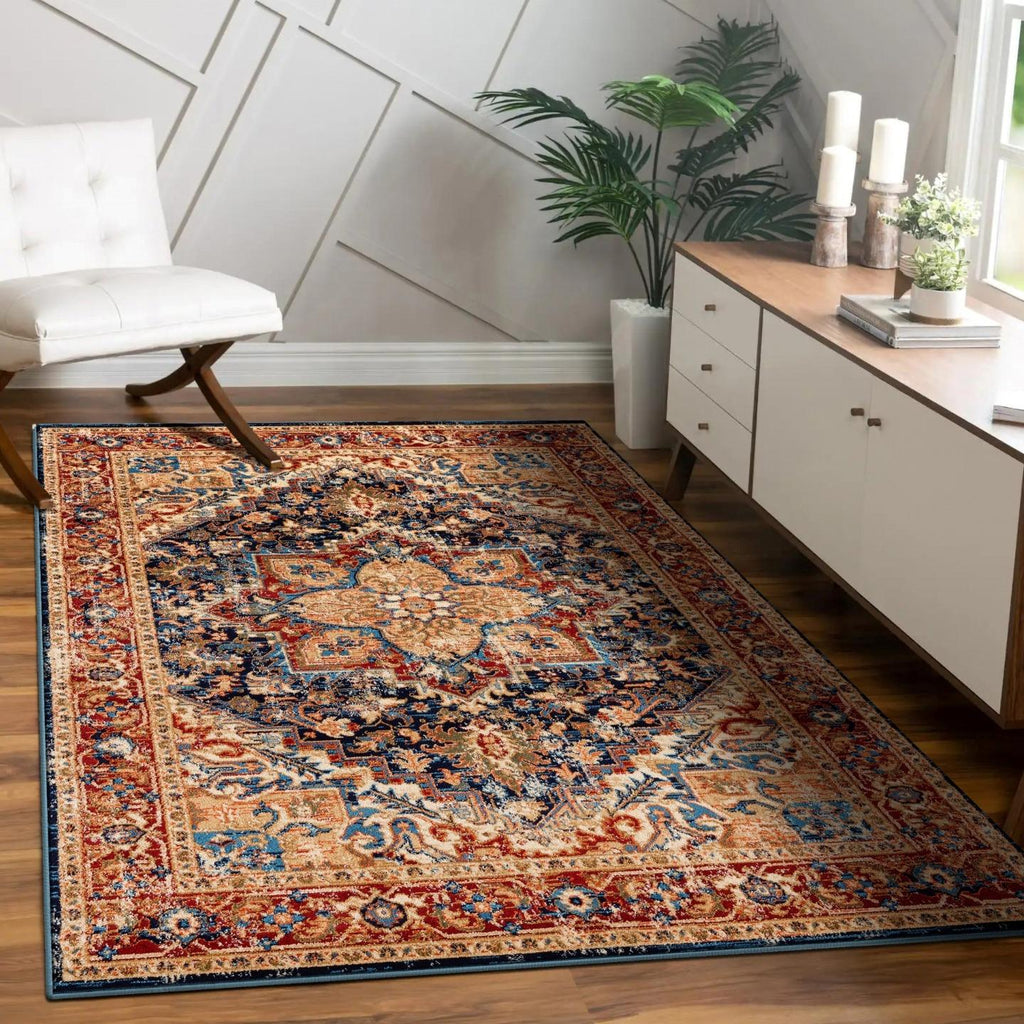 Floral Oriental Area Rug - Modern Area Rugs by Luxe Weavers®