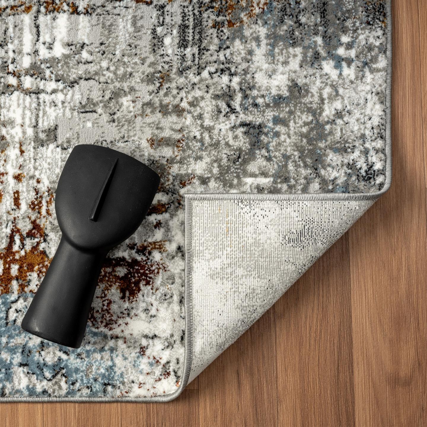 Heavy Texture Area Rug Modern Abstract 1680 Textured Area Rug – Luxe Weavers