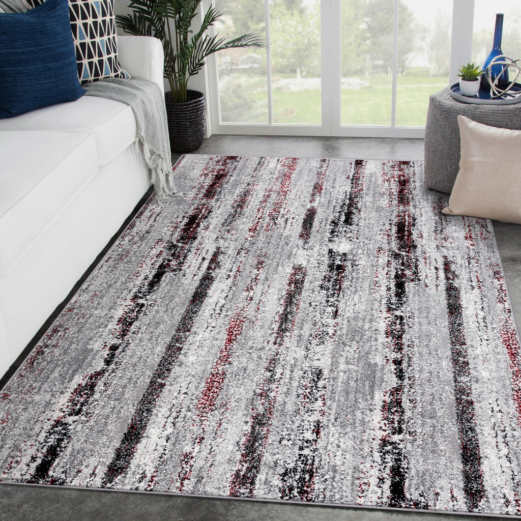 Contemporary Abstract Area Rug - Modern Area Rugs by Luxe Weavers®