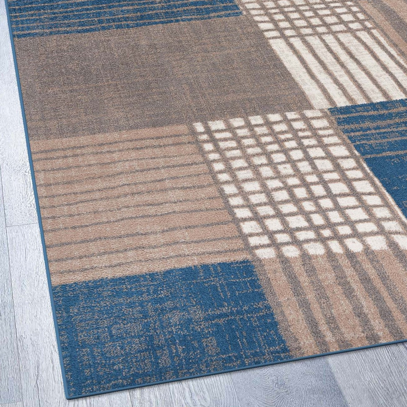 Modern Farmhouse Plaid Area Rug | Luxe Weavers | Modern Farmhouse Rugs