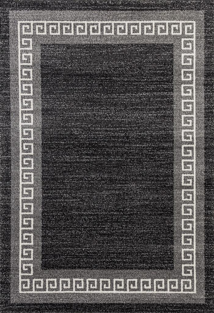 Gray Anthracite Modern Area Rug - Luxe Weavers