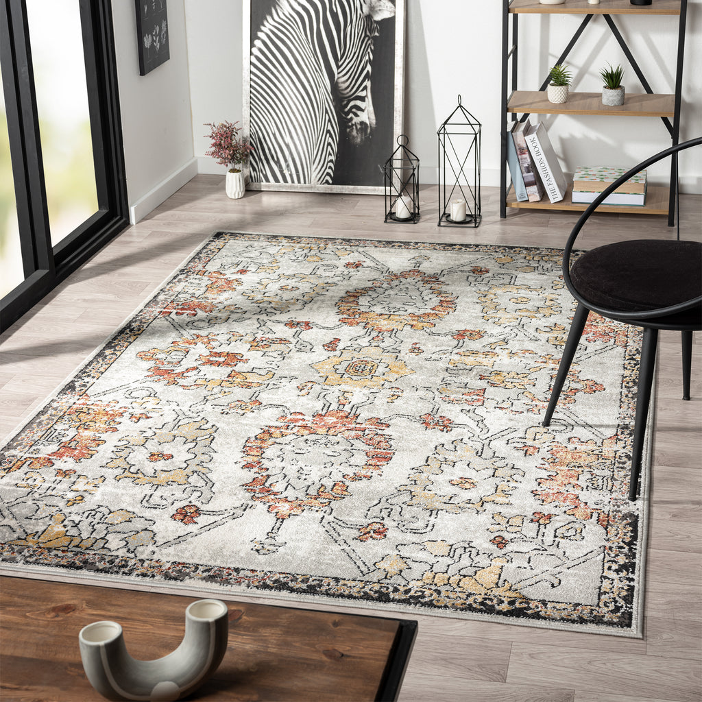 oriental-floral-orange-family-room-area-rug