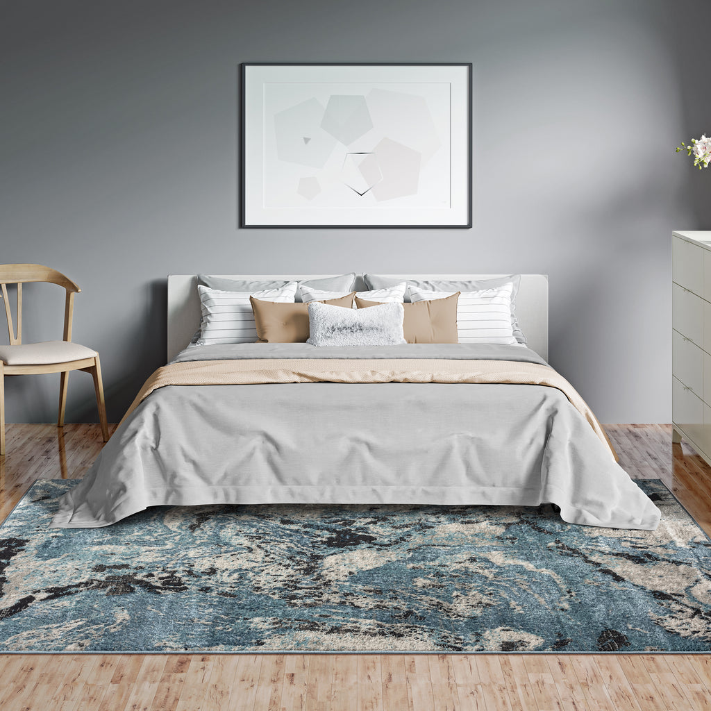 blue-bedroom-marble-swirl-area-rug