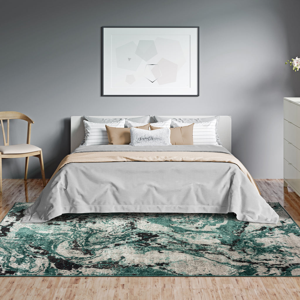 green-bedroon-marble-swirl-area-rug