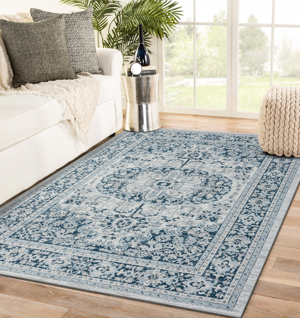 Olimpia 5943 Floral Oriental Area Rug - Modern Area Rugs by Luxe Weavers®