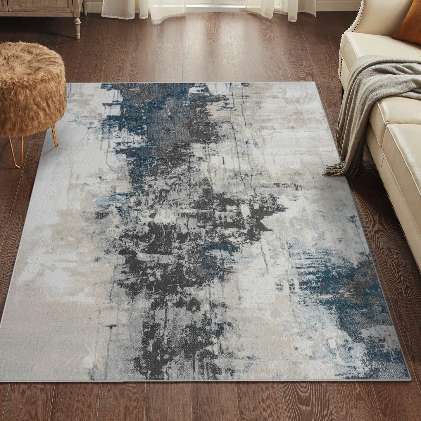 How to Use an Area Rug Over Carpet – Luxe Weavers