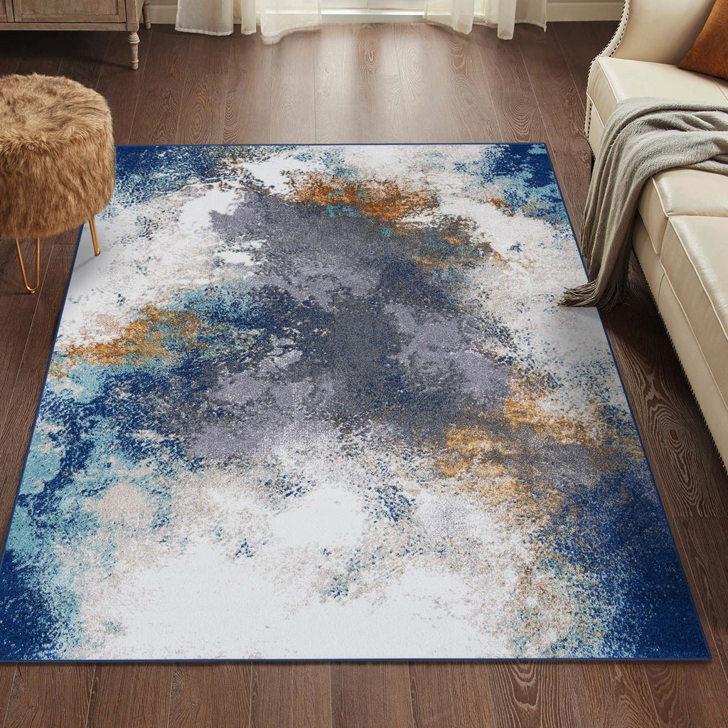 Beverly 8445 Modern Abstract Area Rug - Modern Area Rugs by Luxe Weavers®