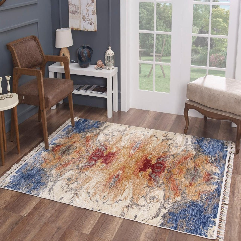 Luxe Weavers Otika Collection Area Rug 8682 Multi - Modern Area Rugs by Luxe Weavers®