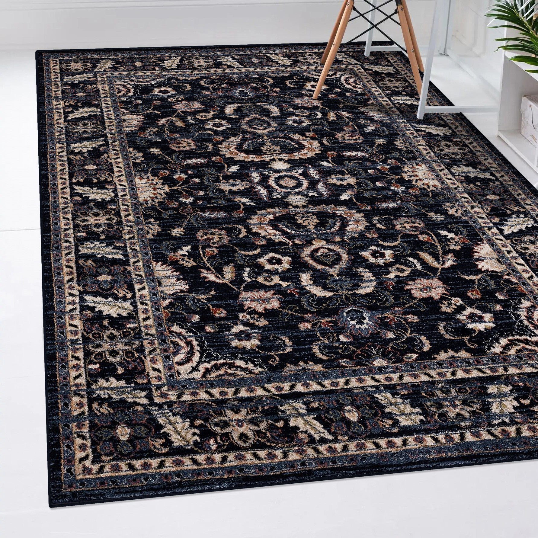 Waterloo 8746 Oriental Area Rug | Luxe Weavers | Cream Oriental Rugs