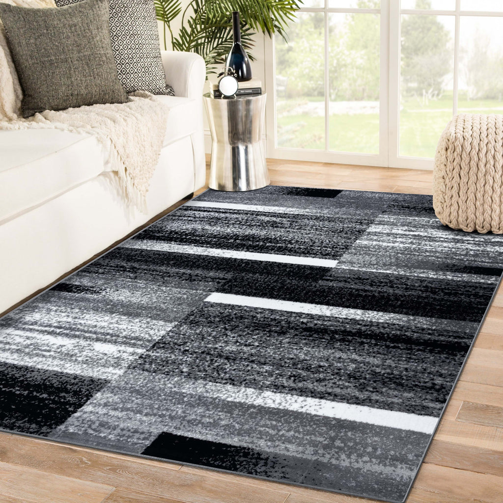 abstract-gray-living-room-rug