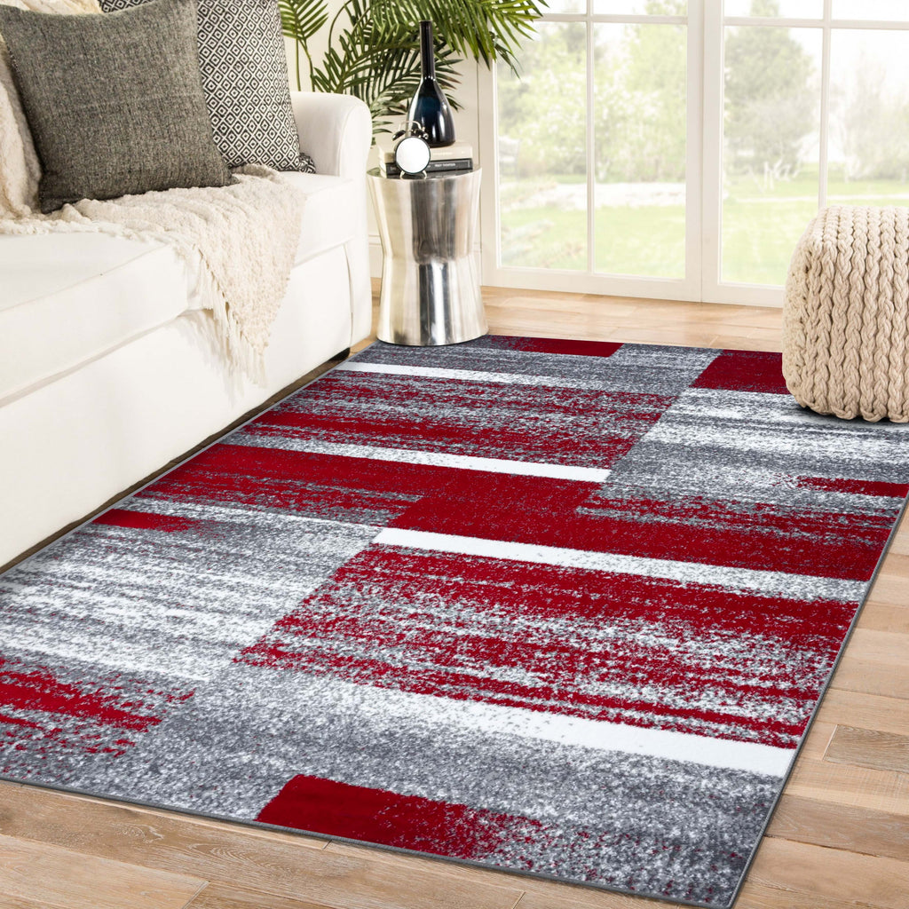 abstract-red-living-room-rug