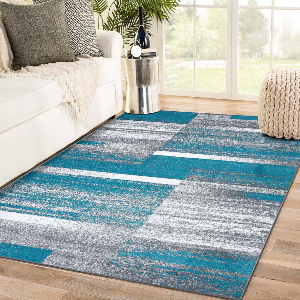 abstract-turquoise-living-room-rug