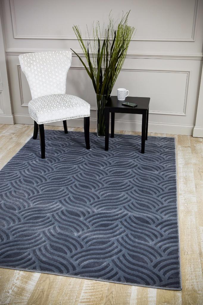Luxe Weavers Modern Collection 5661 Grey Abstract Area Rug - Luxe Weavers