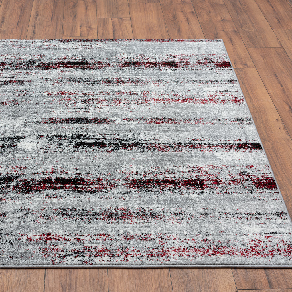 Red-abstract-area-rug