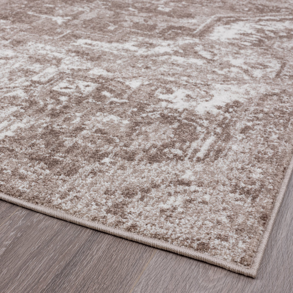 Luxe Weavers Hapstead Collection 5623 Beige Abstract Area Rug - Luxe Weavers