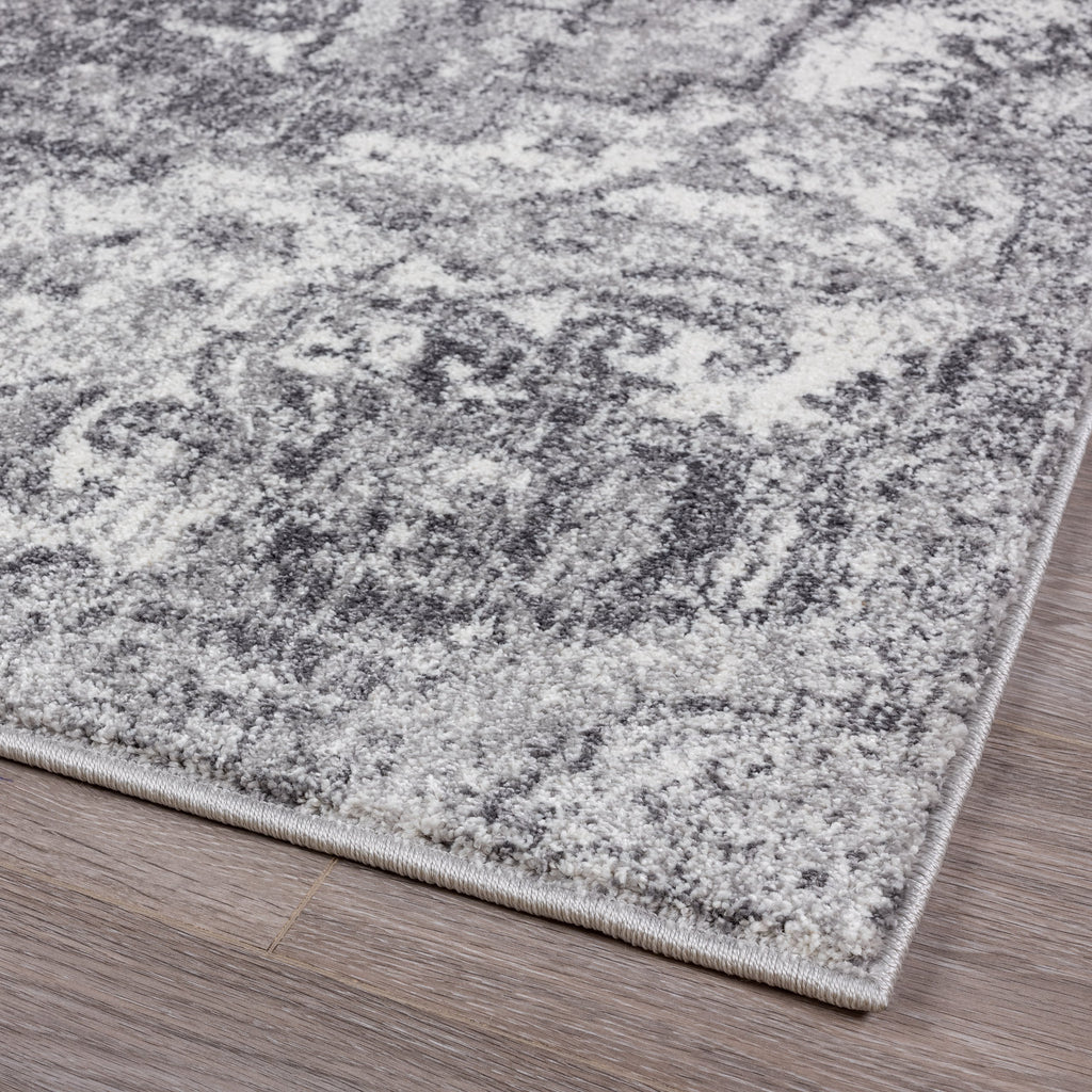 Luxe Weavers Hapstead Collection 5623 Grey Abstract Area Rug - Luxe Weavers