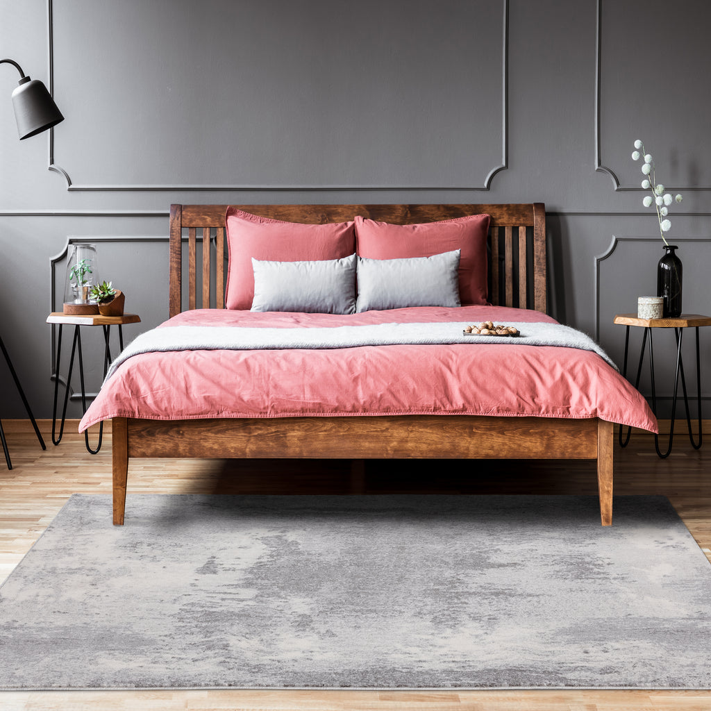 bedroom-rug-gray