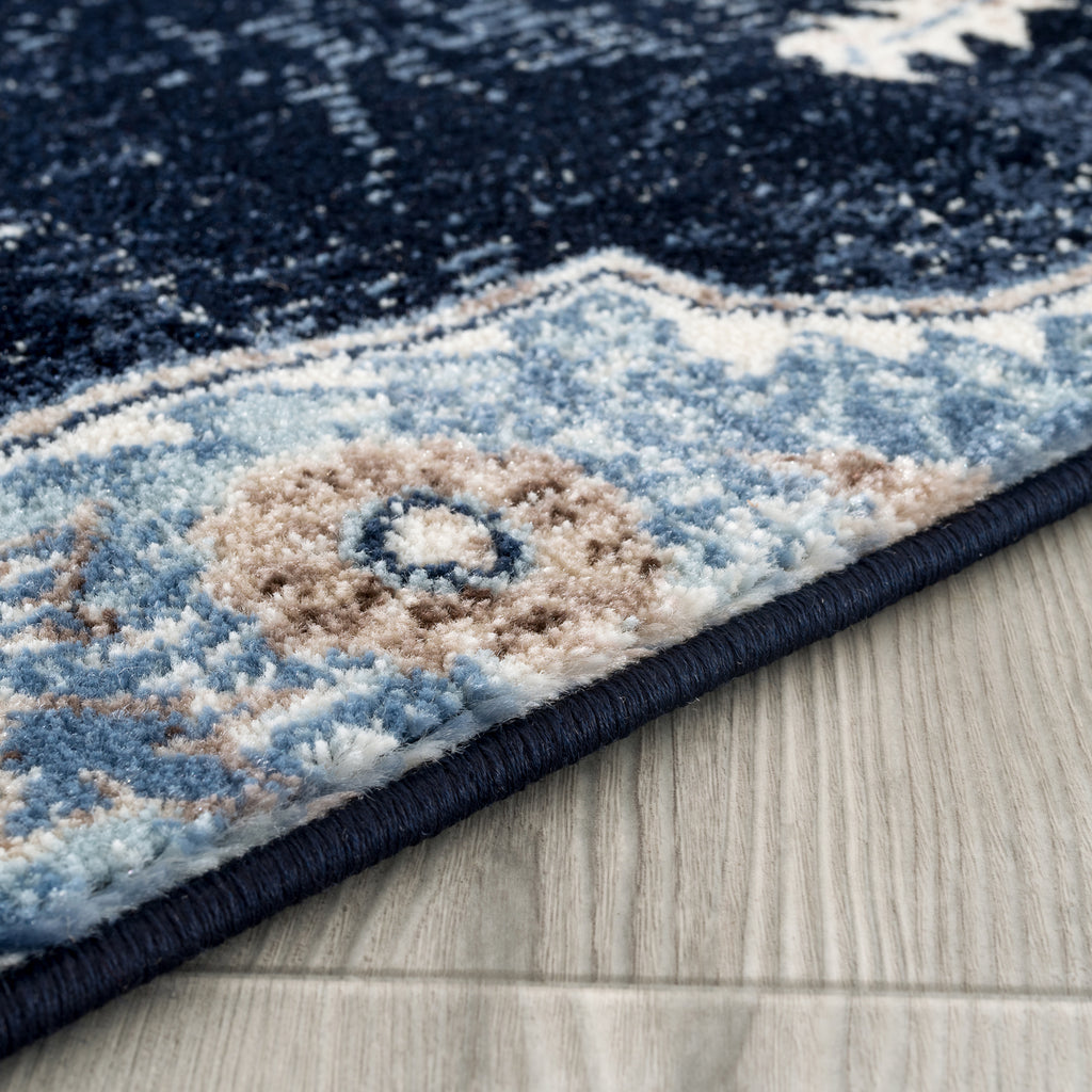 Floral Distressed Area Rug - Modern Area Rugs by Luxe Weavers®