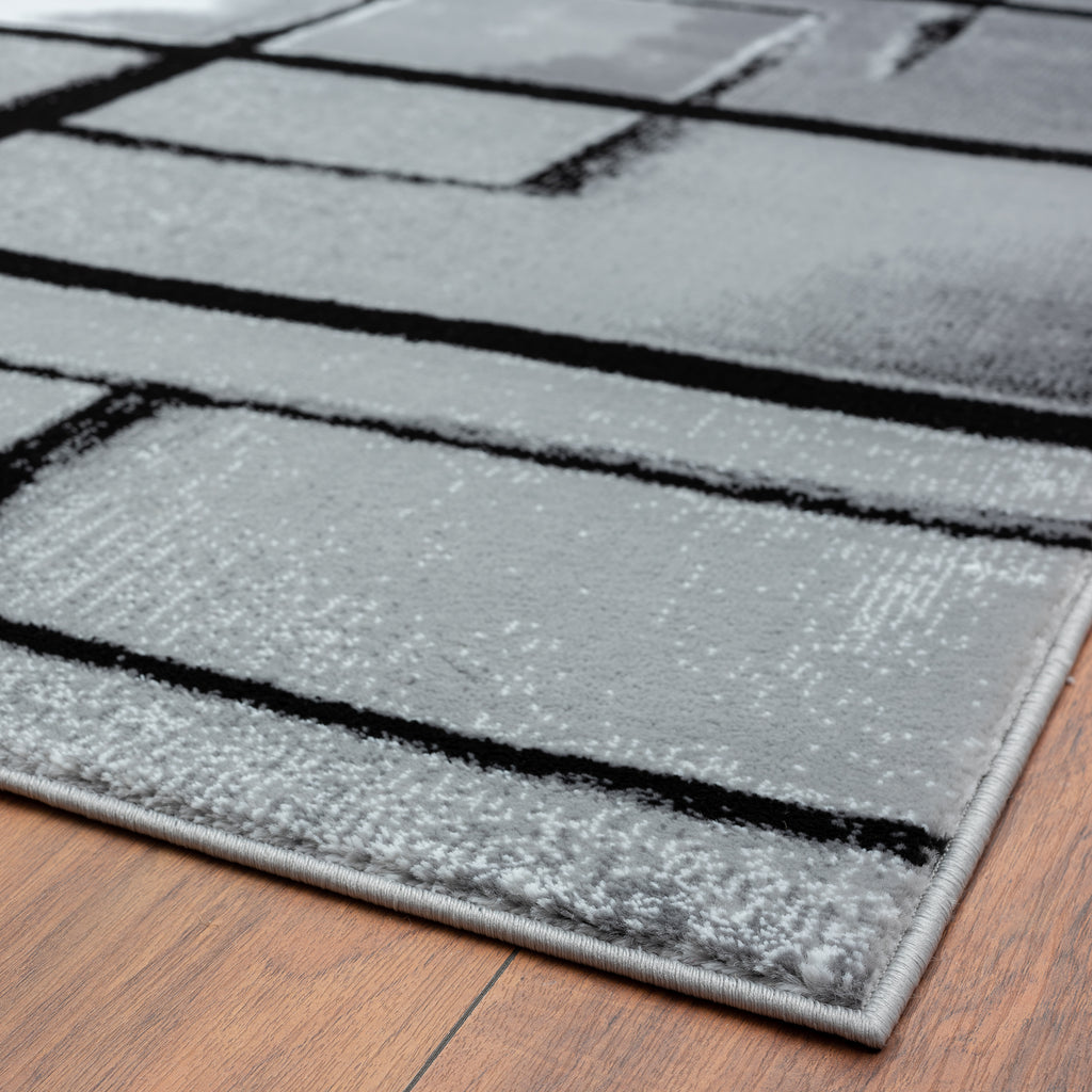 geometric-gray-corner-rug